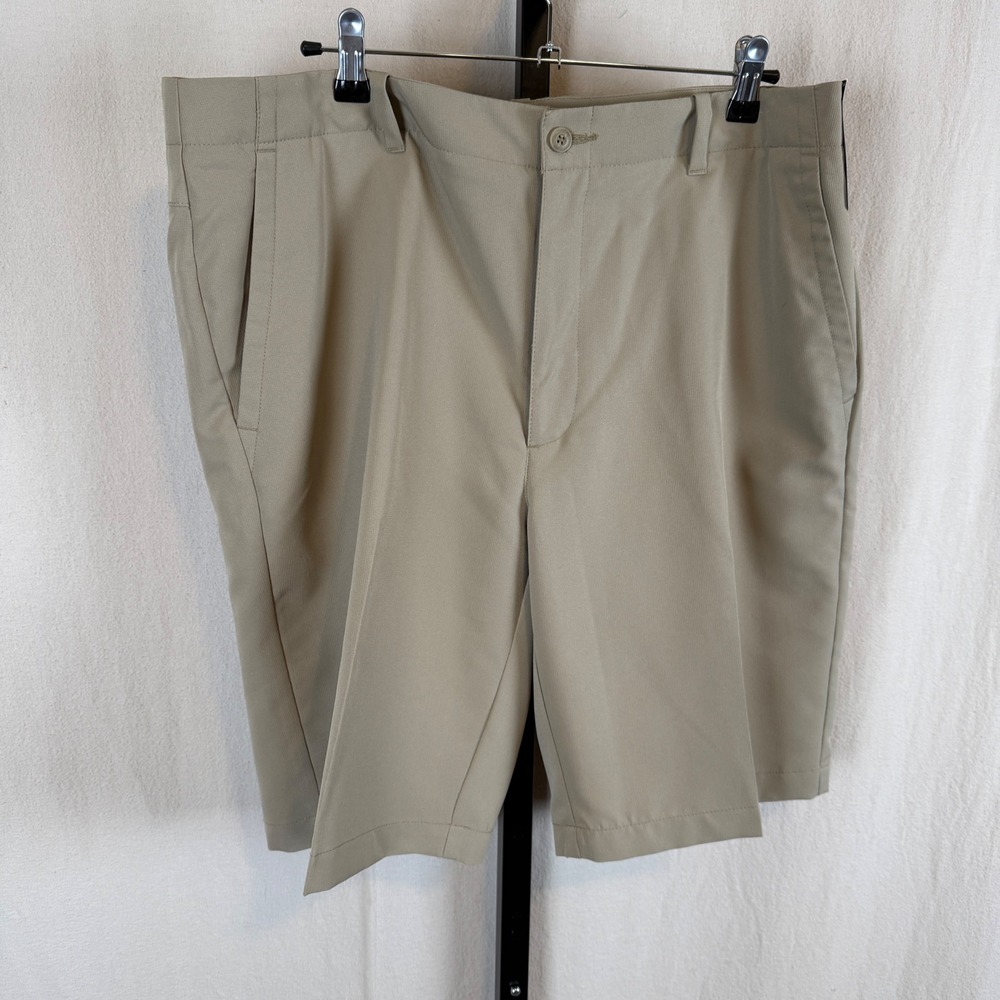 Grand Slam X Mens Golf Shorts Chinchilla Beige W38 GSHS4003 257 UPF 50+ NEW